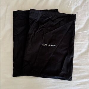 Saint Laurent dust bags